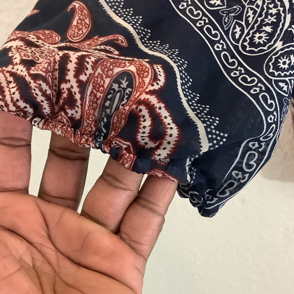 Vantarsi Boho floral flowy tunic top blouse 3X Plus - Picture 10 of 10